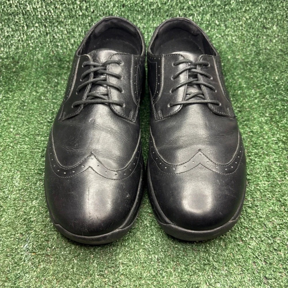 Joya Paso Fino‎ Wingtip Brogue Leather Comfort Orthopedic Oxford Black Mens 11